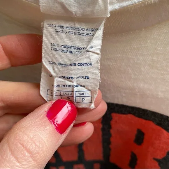 Vintage 90s Tshirt Zombie Survival Guide Crewneck Short Sleeves Mens Small - Picture 6 of 10